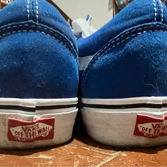 Vans blue suede women’s 9.5 or men’s 8 - NWOB - Picture 3 of 4